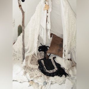 Spell Leather Pillow Cover